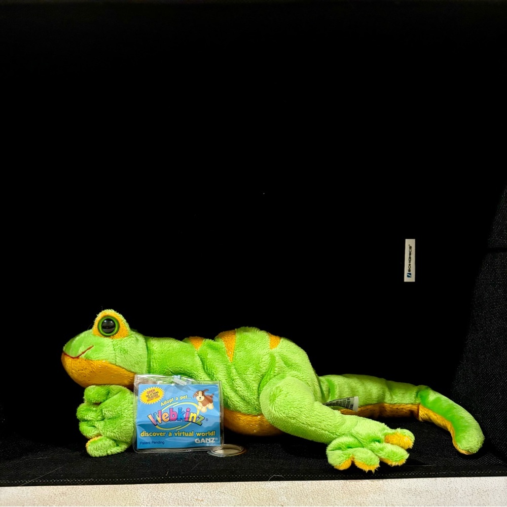 Webkinz HM200 Lemon Lime Gecko with tag
